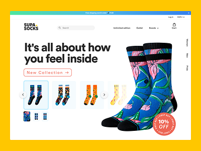 Campaign idea for a sock shop