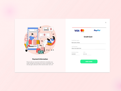 Daily UI - 002 - Credit card payment