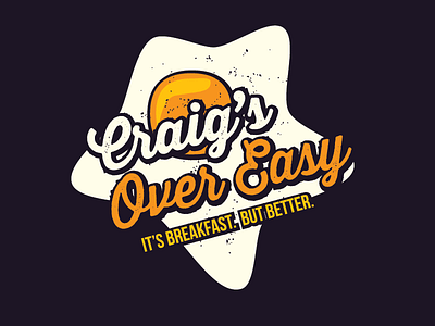 Craig's Over Easy breakfast logo