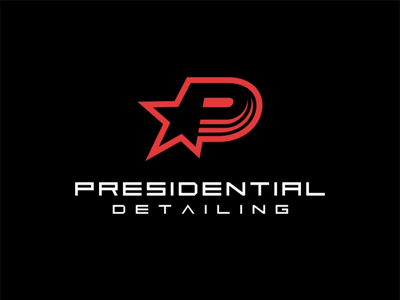 Presidential Detailing - Rejected Concept automotive icon logo monogram star thick lines
