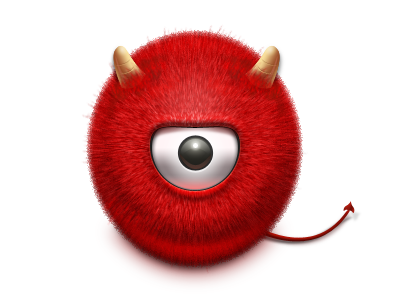 Little devil devil eye icon paco