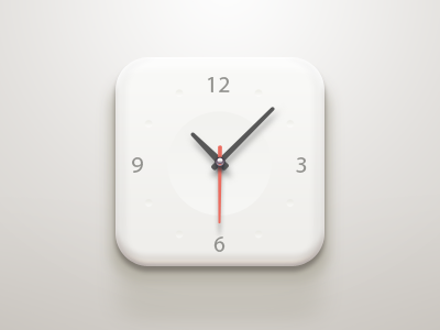 Clock iOS Icon app application china clock icon ios iphone logo paco time watch