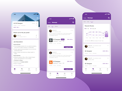 Job Search App Concept