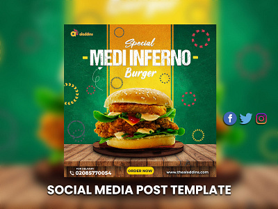 Social media post design design fo food food design food promotion graphic design illustration instagram post logo restaurant post