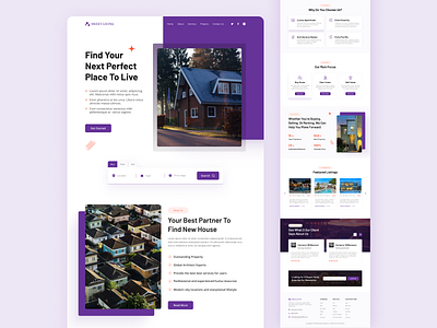 Real Estate website design