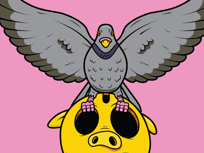 Pigeon X Golden Piggy flight golden golden piggy pigeon piggy x
