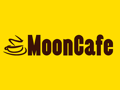 Moon Cafe Logo Design