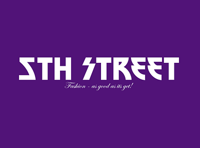 5th Street Logo animal cool design logo minimal symbol typography vintage web