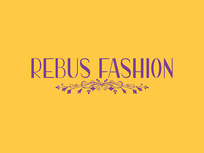 Rebus Fashion Logo