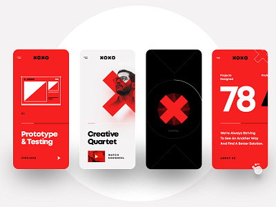 Responsive - Studio clear contrast font icons ios minimal mobile responsive ui web
