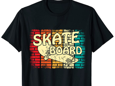 Skateboarding t shirt