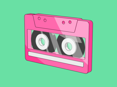 Cassette Tape - 1984 by Riccardo Zaffalon on Dribbble