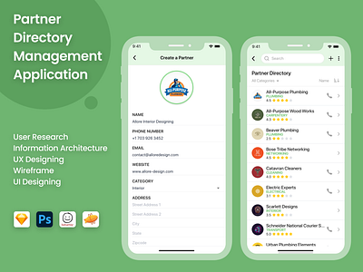 Partner Directory Management Mobile App