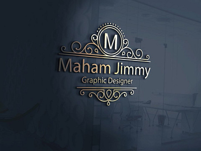 maham branding design flat illustration logo