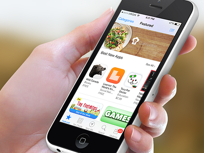 Cookspiration Featured on App Store app store apple cookspiration dietitians of canada food healthy ios ipad iphone