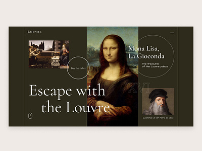 Louvre website redesign