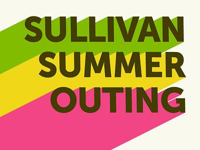 Sullivan Summer Outing Infographic data emoji infographic interaction interactive new york nyc summer visualization