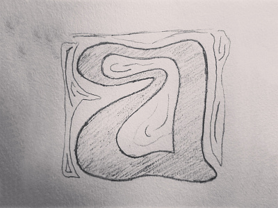 Letter a Day 4: a a art nouveau black design graphic type typography