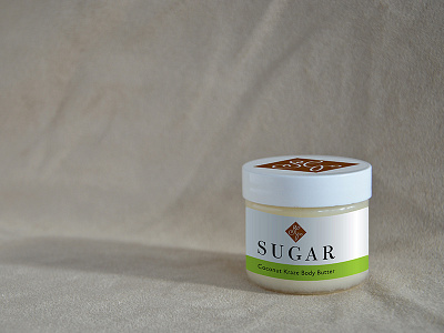Sugar Coconut Kraze Packaging body brand butter design graphic mockup package packaging