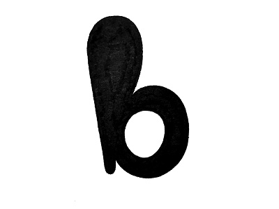 B Is for Best Friend b best friend design font graphic hand lettering letter letters type typographic typography