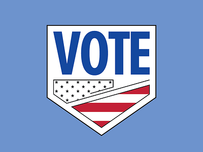 Vote america badge election pin president sticker vote