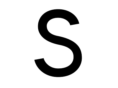 S is for that smile black design font graphic letter lettering s type typographic typography white