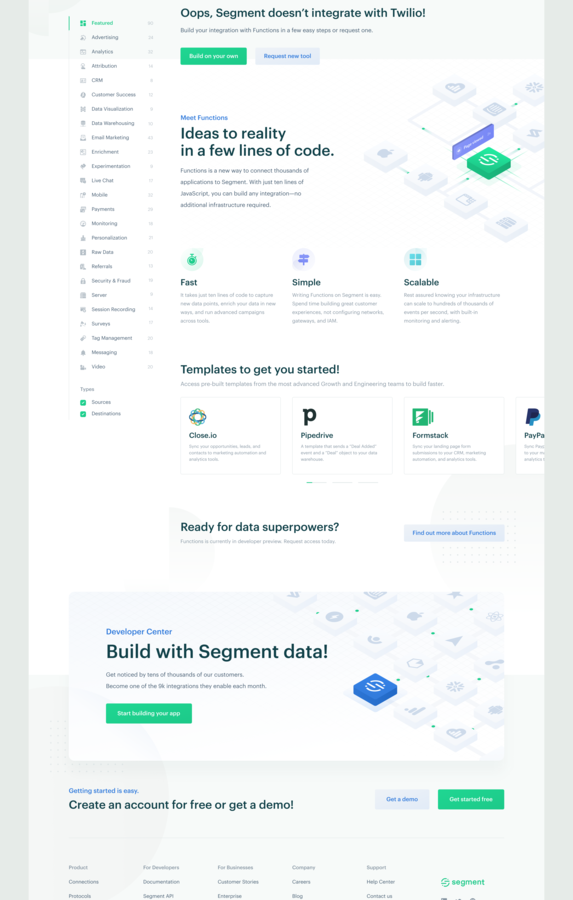 Segment — Catalog by Damien Redecki on Dribbble