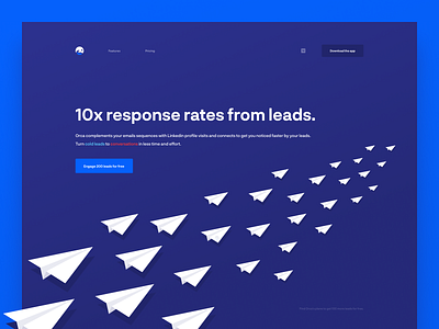 Orca — Landing Page