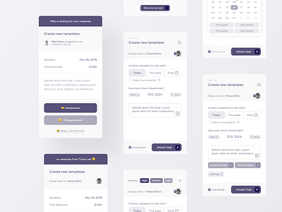 GipsyBot — Handshake branding calendar design experience gmail interface mail product product design prototype startup task todo tonik ui user flow ux web wireframes