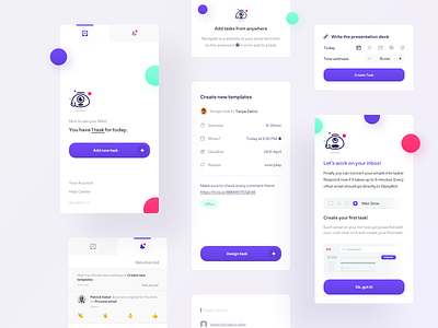 GipsyBot — Gmail Extension by Damian Redecki for tonik on Dribbble