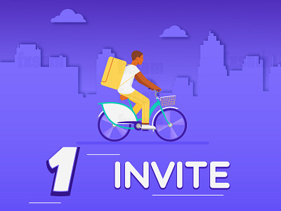 1 DRIBBBLE INVITE GIVEAWAY