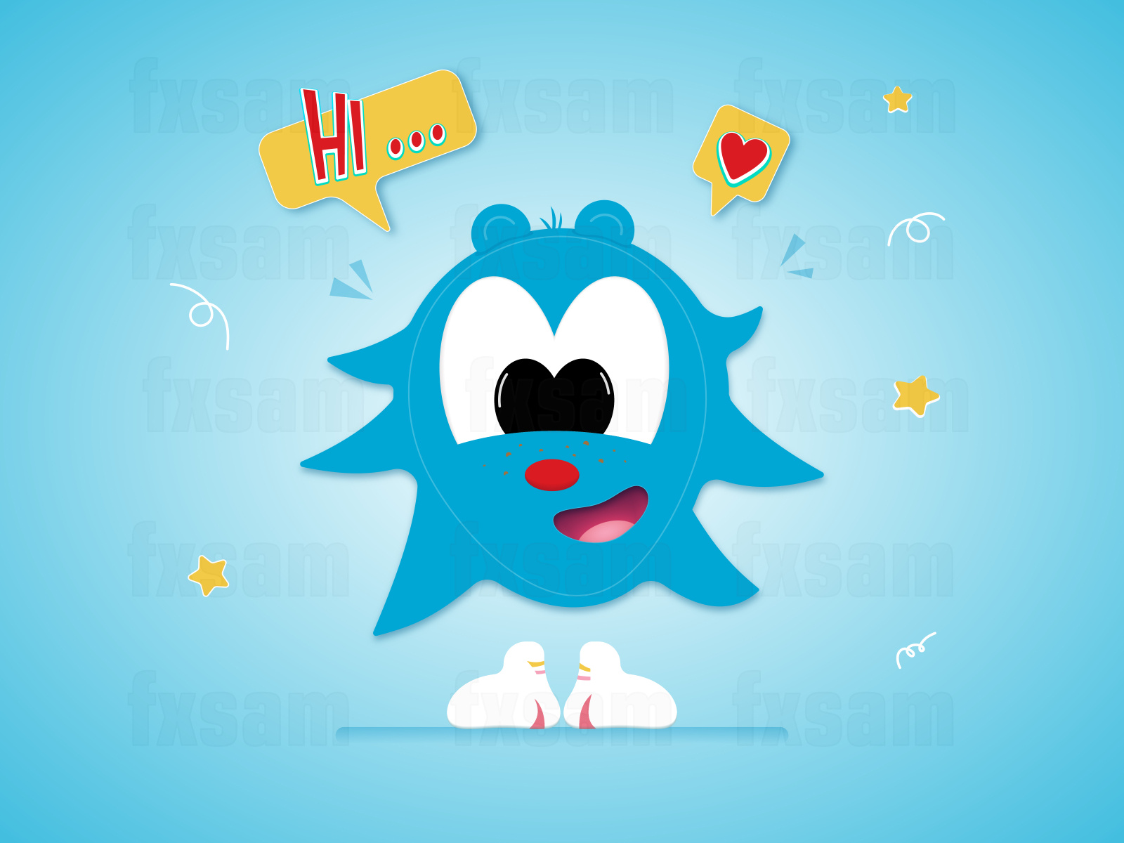 smiling-cartoon-characters-with-funny-faces-by-mikhail-zigmuntov-on