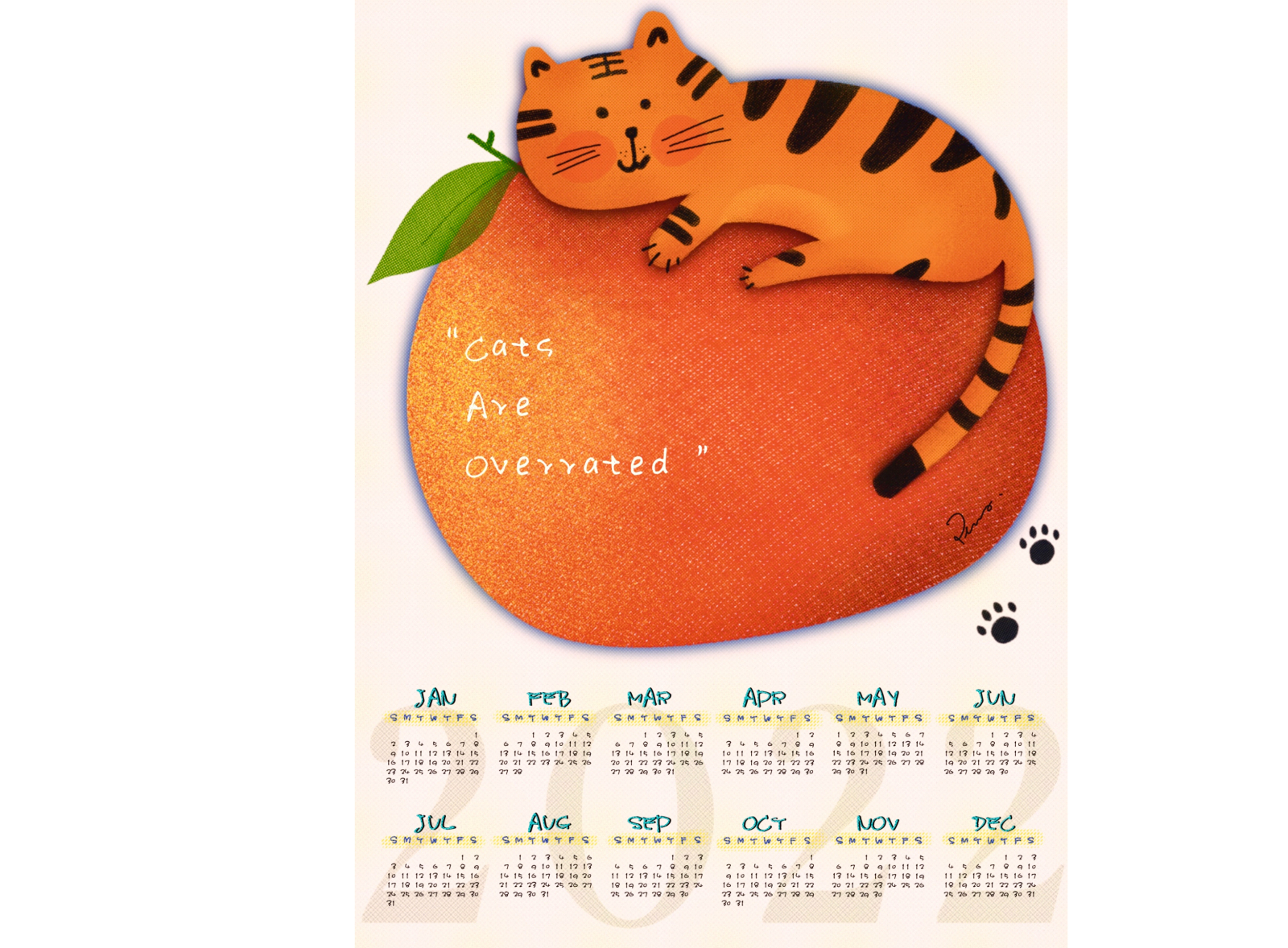 solve-lang-2022-wall-calendar-cats-in-the-country-jigsaw-puzzle-online
