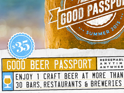 The Good Beer Passport - Summer 2015 beer cool craft newsletter passport stamp summer