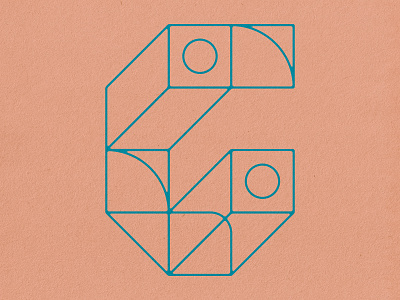 OK_36DOT_C 36daysoftype 36daysoftype c 36dot abstract alphabets cubes geometric line logo parts type design