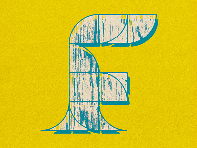 OK_36DOT_F 36daysoftype 36daysoftype-f alphabets custom type letter-f logo type design typography yellow