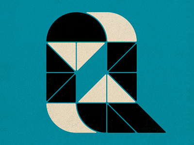 OK_36DOT_Q 36daysoftype alphabets custom type geometric illustration letter q logo minimal type design typeface