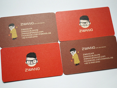 Zwang Namecard - Autumn