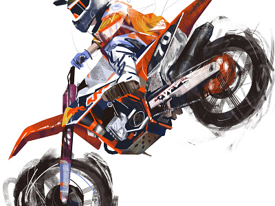 70 bike bike ride color illustration motor motorbike photoshop race russiancase swift