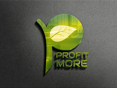 Profit More Logo Design investment company logo logo design stock market