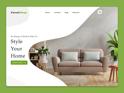 FurniSop - Furniture Store Landing Page