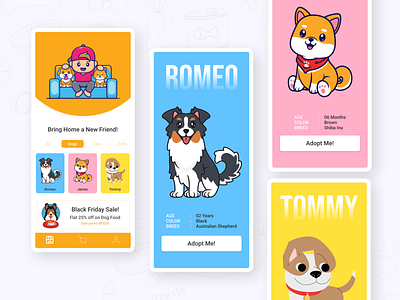 Pet Buddy : Pet Store App UI Design