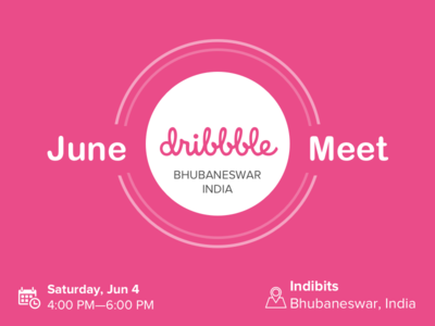 Dribbble Meet - June, Bhubaneswar India dribbble meet meetup