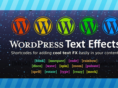 WordPress Text Effects business theme plug in plugin plugins web template web theme wordpress blog wordpress design