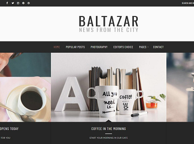 Baltazar – A Gentleman’s WP Blog blog blog design blog template blog theme blogger clean design responsive web theme wordpress blog