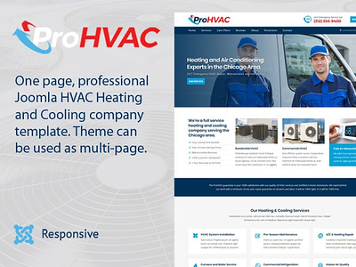 ProService HVAC Joomla Template