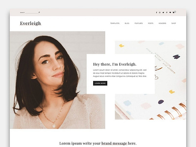 Everleigh - Feminine WordPress Theme