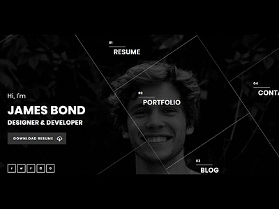 Hello - Resume WordPress Theme