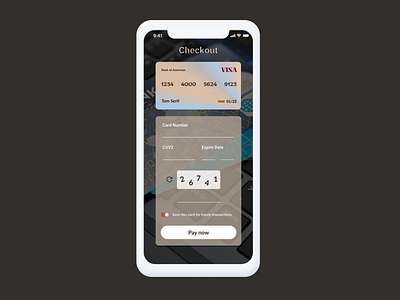Daily UI #002 | Credit Card Checkout Page