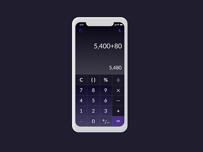 Daily UI #004 | Calculator